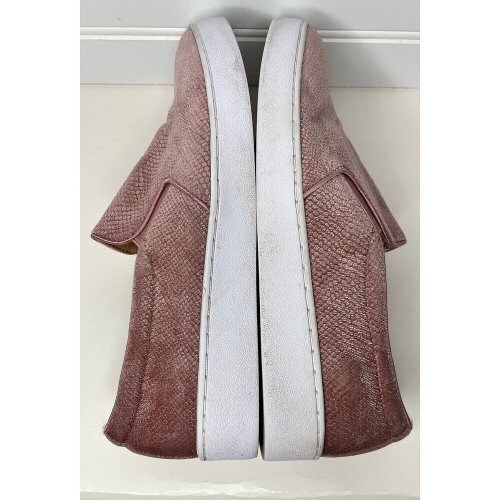 Vionic Midi Holiday Slip On Sneakers Shoes Women’s Size 7 Blush Velvet Pink - Picture 9 of 12